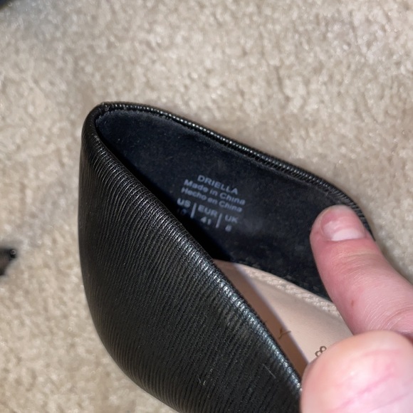 Kelly & Katie “driella” black textured pump size 10 EUC - Picture 8 of 9